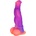 SuperLove Horse Dildo Liquid Silicone Purple