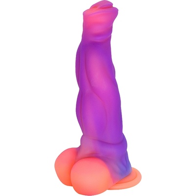 SuperLove Horse Dildo Liquid Silicone Purple