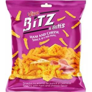 Viva BitzBites снакс шунка и сирене 100 г
