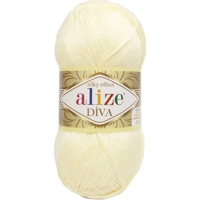 Alize Diva 01 vanilková