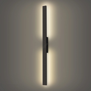 Brilagi - LED външно стенно осветително тяло LUNA LED/24W/230V 4000K IP65 черно (BG2408)