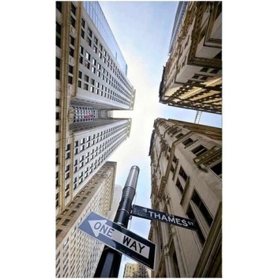 DIMEX ART Флизелинов фототапет небостъргачи на бродуей 150 x 250 см