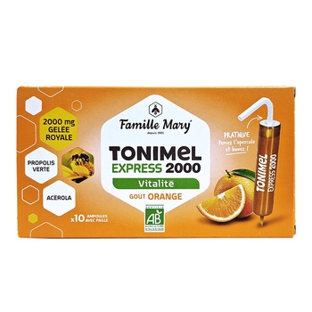 Famille Mary Ампули за тонус, енергия и имунитет (с пчелно млечице), БИО 10 ампули за пиене | Famille Mary (083719 FM)