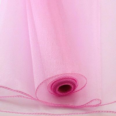 Storex Organza dekorační 45484/5152 růžová šíře 36cm, návin 9m