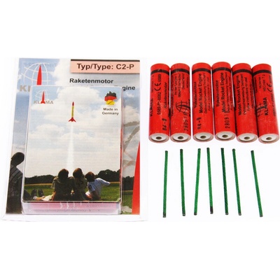 Klima raketový motor C2-P 6ks