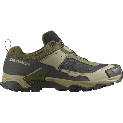 Salomon Мъжки мултиспорт обувки Salomon X Ultra 5 GORE-TEX Multisport shoes - Martini Olive / Gray Green / Blue Nights - размер 41 1/3 (EU) (022-1315-0313)