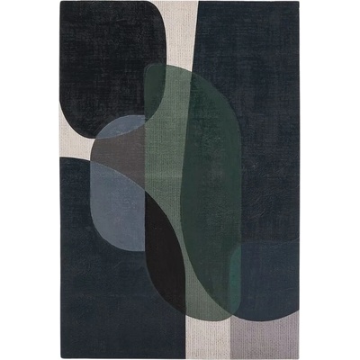 Abstraktní obraz Kave Home Nemsa 90 x 60 cm