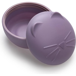 Melii Silicone Bowl with Lid кутия за закуска Cat 350ml