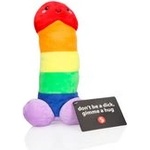 SHOTS TOYS Shots SLine Плюшено пенисче Rainbow 30 см (P24966)