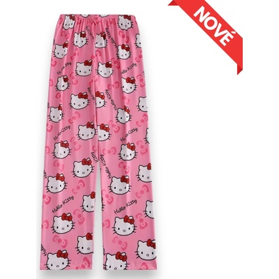 Hello Kitty kalhoty růžové