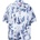 KENZO Риза с къс ръкав KENZO Men's Hawaiian Short Sleeve Patterned Shirt - Blue