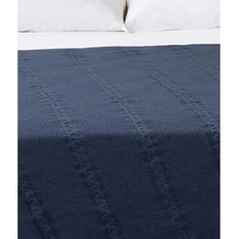 Oyo Concept přehoz na postel Trenza dark/modrá 200 x 220 cm