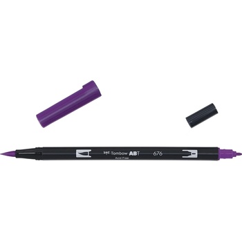 Tombow Маркер Tombow ABT Dual Brush 676 кралско лилаво (ABT-676)