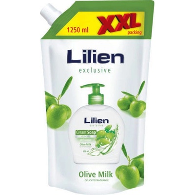 Lilien krémové tekuté mýdlo Olive sáček XXL 1250 ml