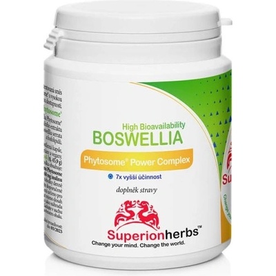 Superionherbs Boswellia Phytosome Power Complex 90 kapslí