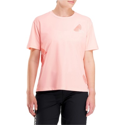 PEPPERMINT Дамска фланелка с къс ръкав за колоездене PEPPERMINT Women's Trail Short Sleeve Jersey Cycling jersey - Grapefruit - размер XL (156-2718-0615)