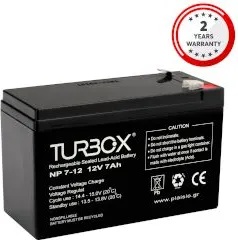 Turbo-X Battery UPS 12V/7Ah Extended Life
