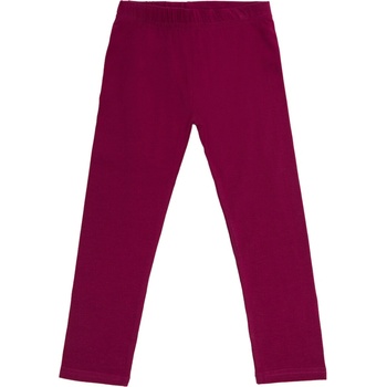 Dívčí legginy Basic - bordo Velikost: 98