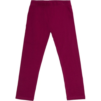 Dívčí legginy Basic bordo
