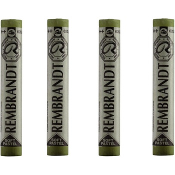 Rembrandt Soft Pastel sada suchých pastelov permanent green light 9 4 ks