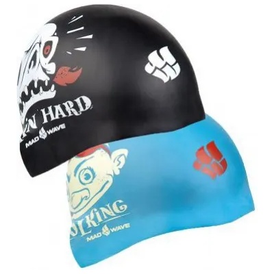 Mad Wave детска плувна шапка mad wave pool king reversible