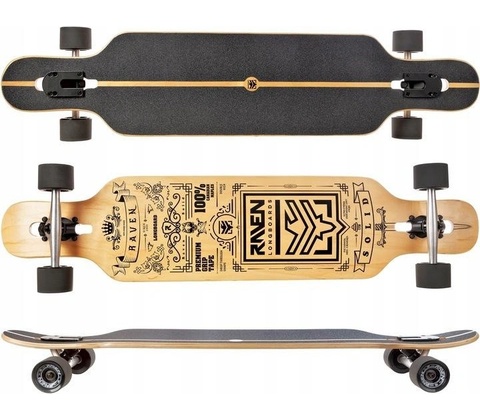 Raven Solid Drop-thru longboard