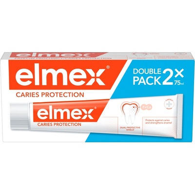 Colgate Паста за зъби Elmex 2x75ml Anti Caries (оранжева) DUOPACK