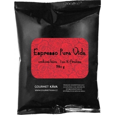 Gourmet Káva Espresso směs Pura Vida 250 g