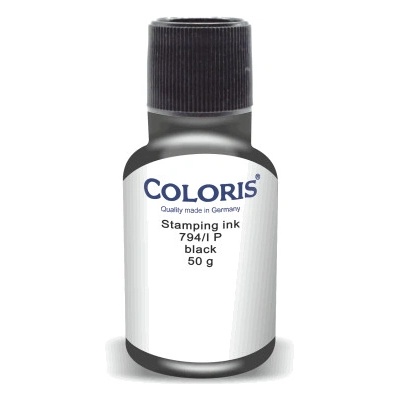 Coloris razítková barva 794/I P černá 50 ml