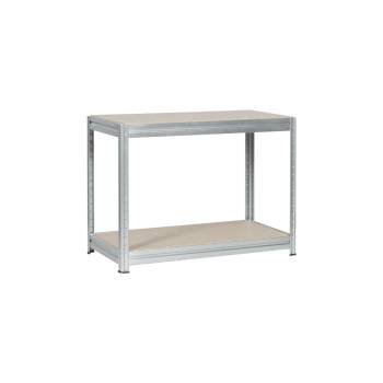 Carmen Метален стелаж MEGA 87x160x60 см, до 600 кг на рафт - цинк