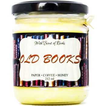 Image 1 of With Scent of Books Ароматна свещ - Old Books, 212 ml