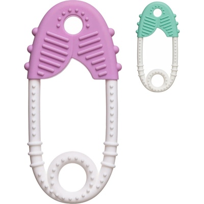 Profibaby kousátko špendlík silikon 115 cm růžová