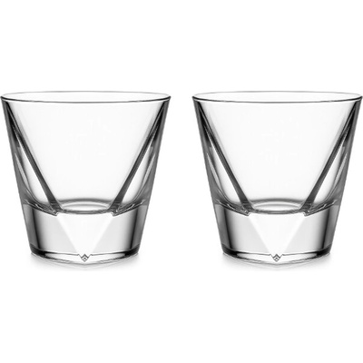 Bohemia Jihlava sklenice na whisky Triangle 2 x 320 ml