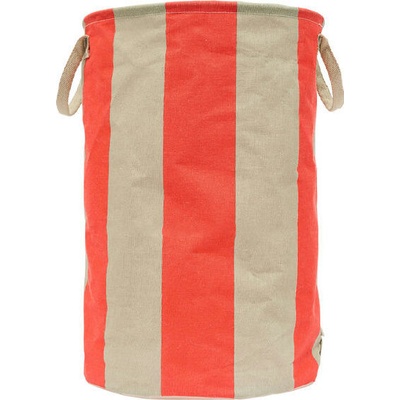 OYOY Кош за пране или съхранение Kara, 54 см, червено-бежов (L301470)