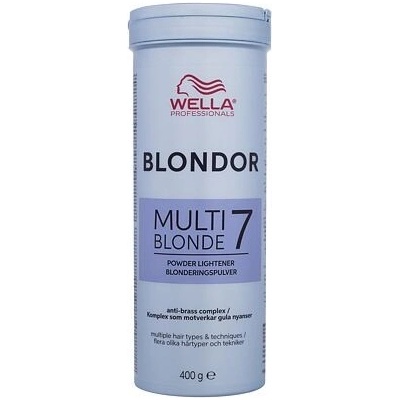 Wella Professionals Blondor Multi Blonde 7 práškový zesvětlovač vlasů 400 g