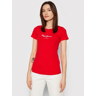 Pepe Jeans dámské tričko NEW VIRGINIA červené