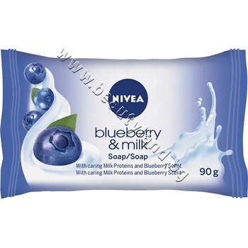 Nivea Сапун Nivea Blueberry & Milk Soap, p/n NI-80684 - Тоалетен сапун с млечни протеини и аромат на боровинки (NI-80684)