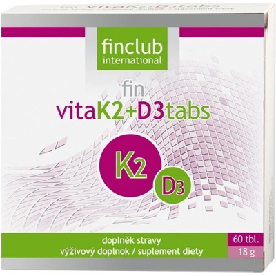 Finclub Fin VitaK2 + D3tabs 60 tabliet