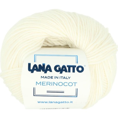 Lana Gatto Merinocot 10001 biela
