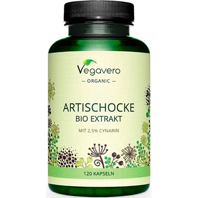 Vegavero Artischocke Bio Extrakt, 120 капсули, Vegavero