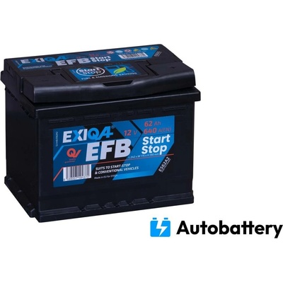 Exiqa EFB Start-Stop 12V 62Ah E562A2