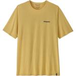 Patagonia Мъжка спортна тениска Patagonia Cap Cool Daily Shirt Boardshort Logo Sport shirt - Limestone Yellow / Light Limestone Yellow X-Dye (216-7988-0312)