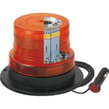 KMR PROFI LED maják 12-24V 40x1W oranžový magnet, ECE R65 130x90 mm