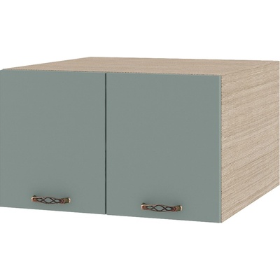 ИРИМ Надстройка за горен кухненски шкаф с две врати Сити МФ-Олив мат-11-111 60 см