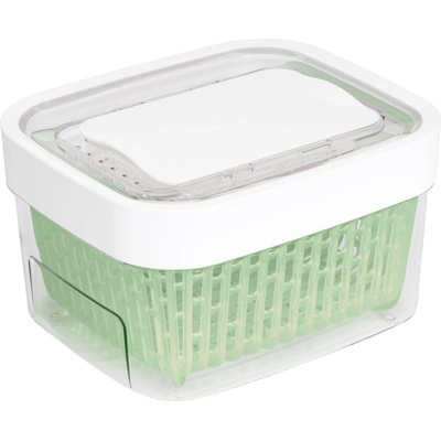 OXO Контейнер за съхранение на храна greensaver good grips 1, 5 л, бял, пластмаса, oxo (oxo11139900)