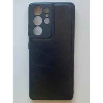 Поликарбонатен гръб Busines Leather за Samsung Galaxy S21 Ultra