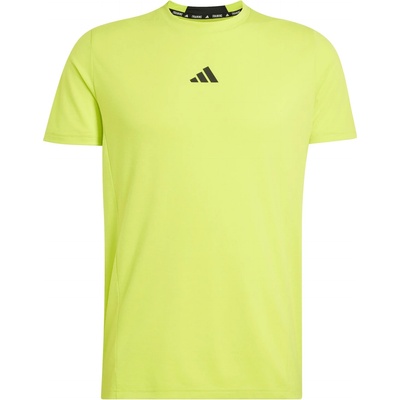 adidas Мъжка спортна тениска adidas D4T Tee Sport shirt - Semi Solar Yellow (216-8710-0312)