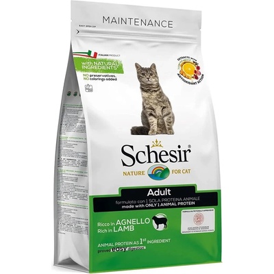 Schesir Cat Maintenance Adult jehně a rýže 1,5 kg