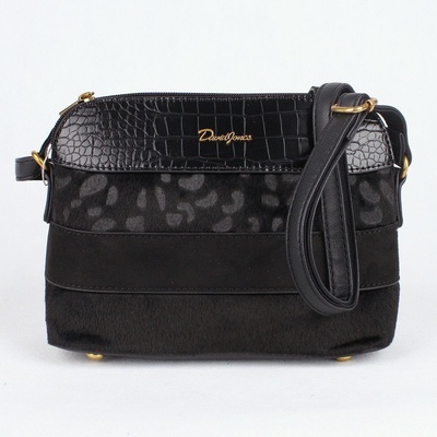 David Jones malá crossbody kabelka 6157-1 černá