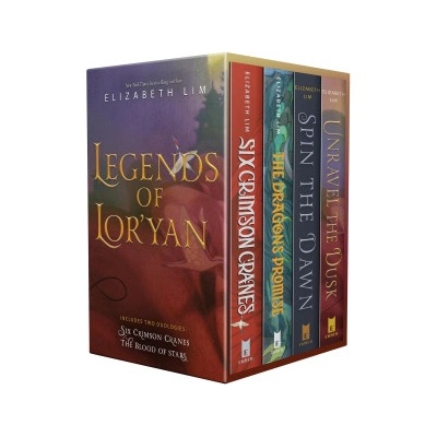 Legends of Lor'yan 4-Book Boxed Set: Six Crimson Cranes; The Dragon's Promise; Spin the Dawn; Unravel the Dusk | LIM ELIZABETH